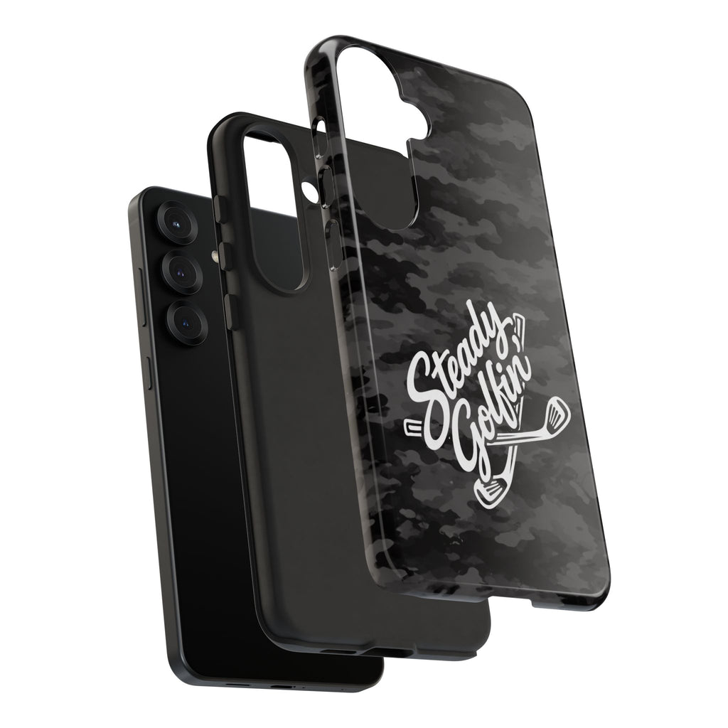 Steady Golfin' Camo Phone Case