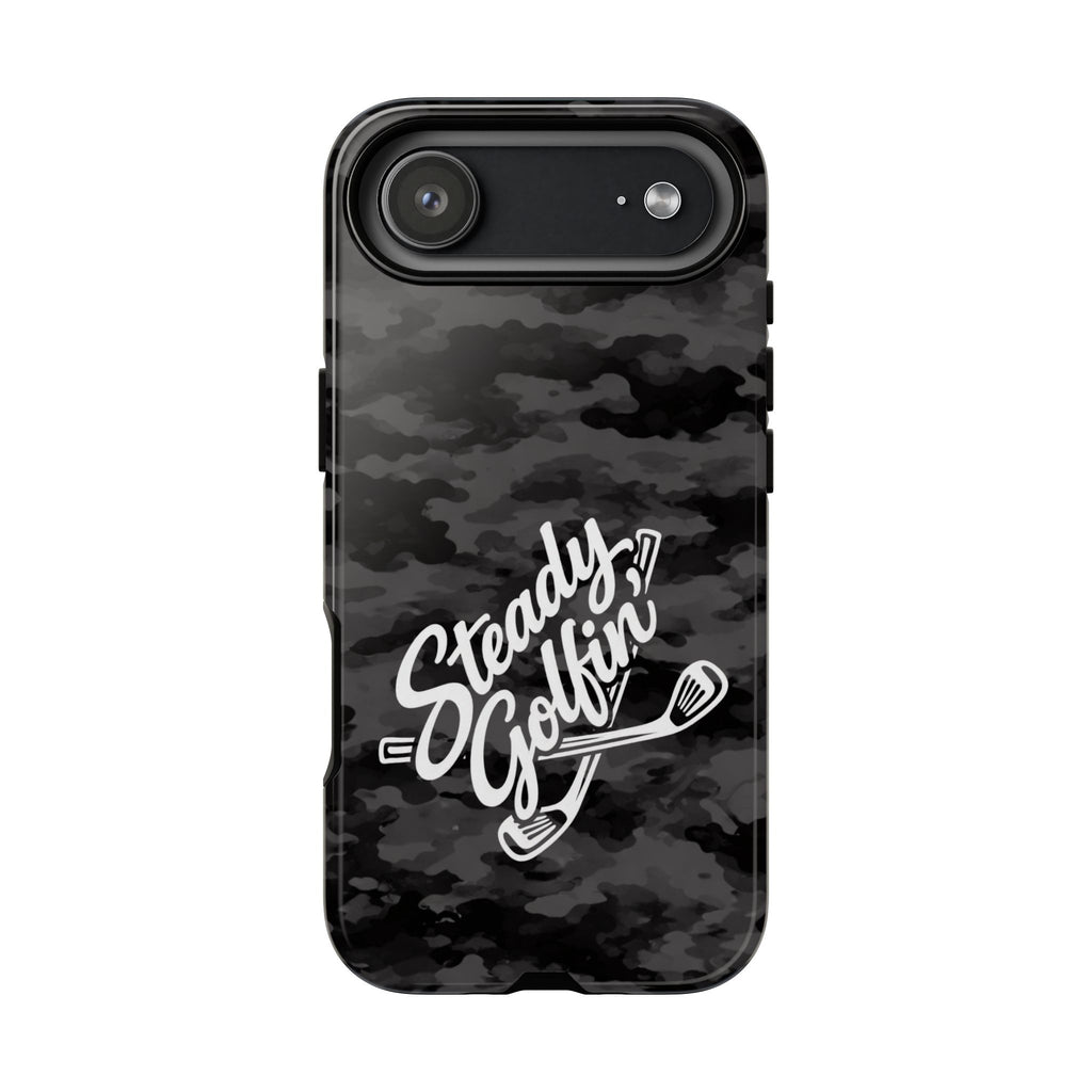 Steady Golfin' Camo Phone Case