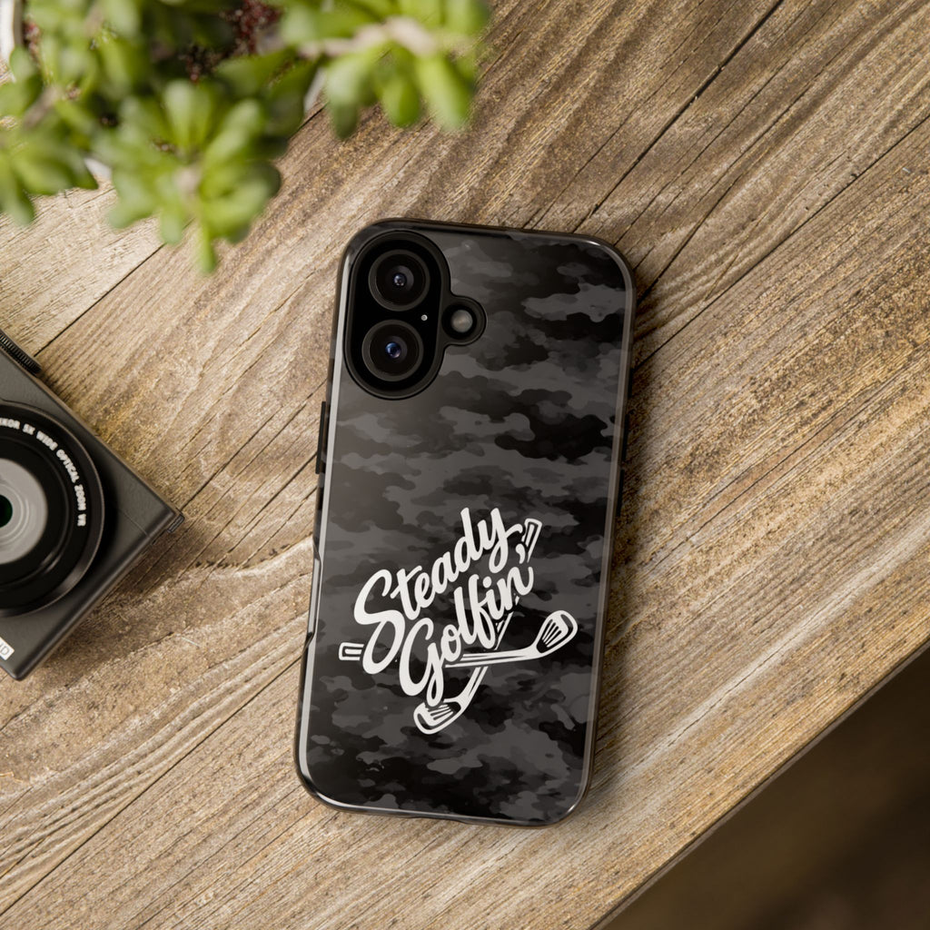 Steady Golfin' Camo Phone Case