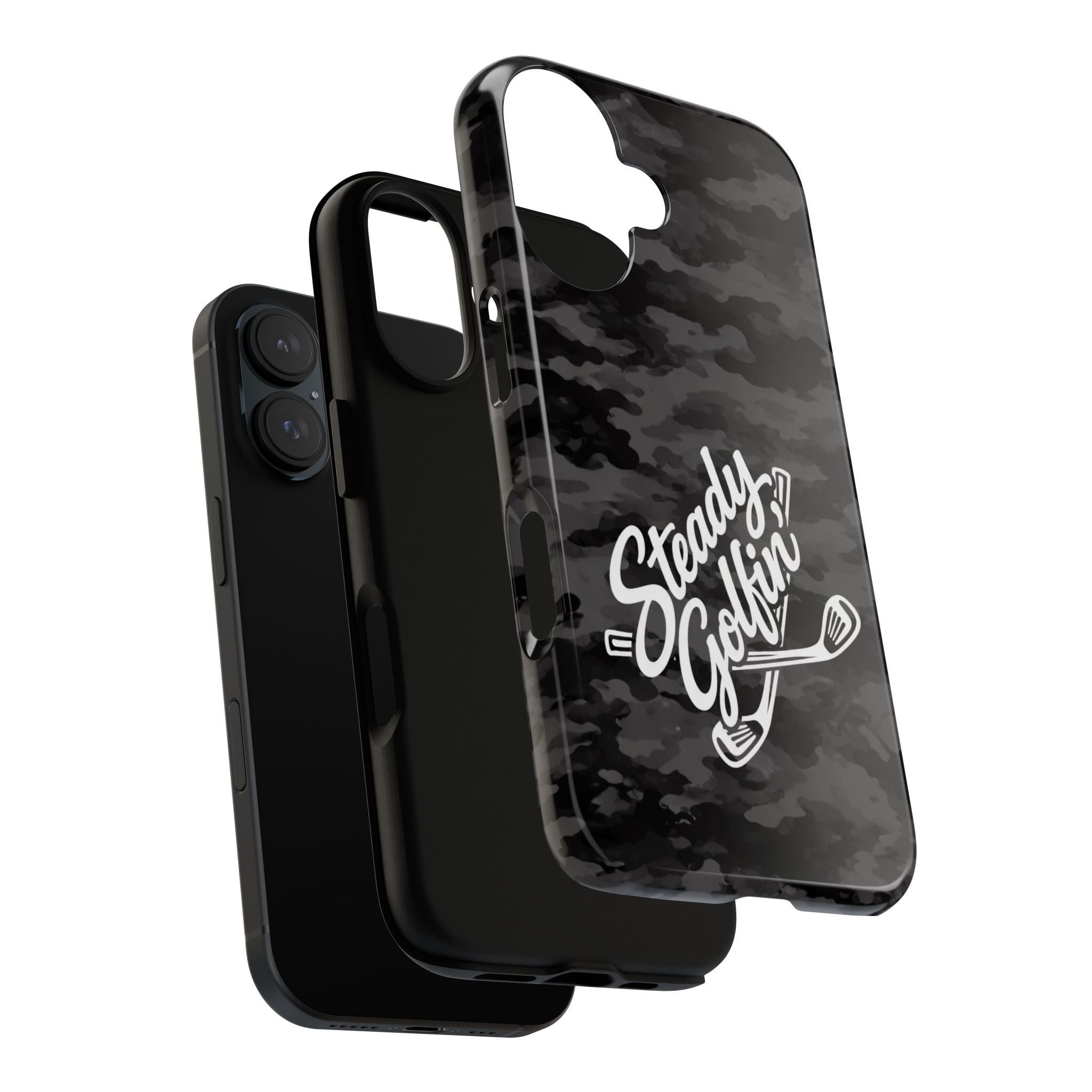 Steady Golfin' Camo Phone Case