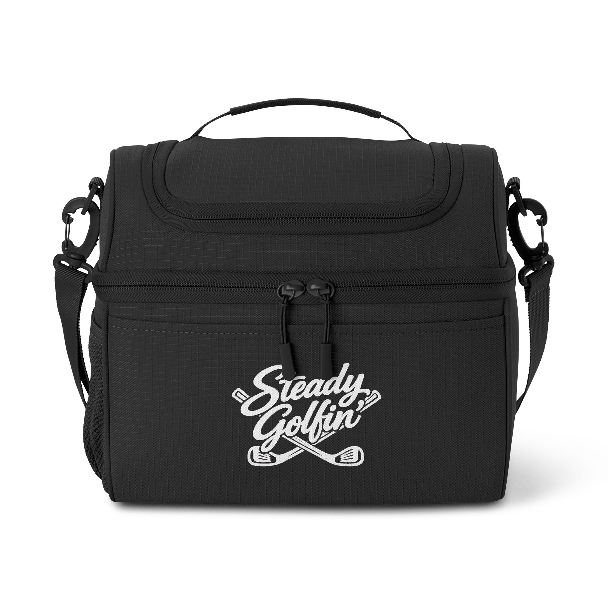 Insulated 'Steady Golfin'' Cooler Bag – Portable Golf Lunch and Drink Cooler