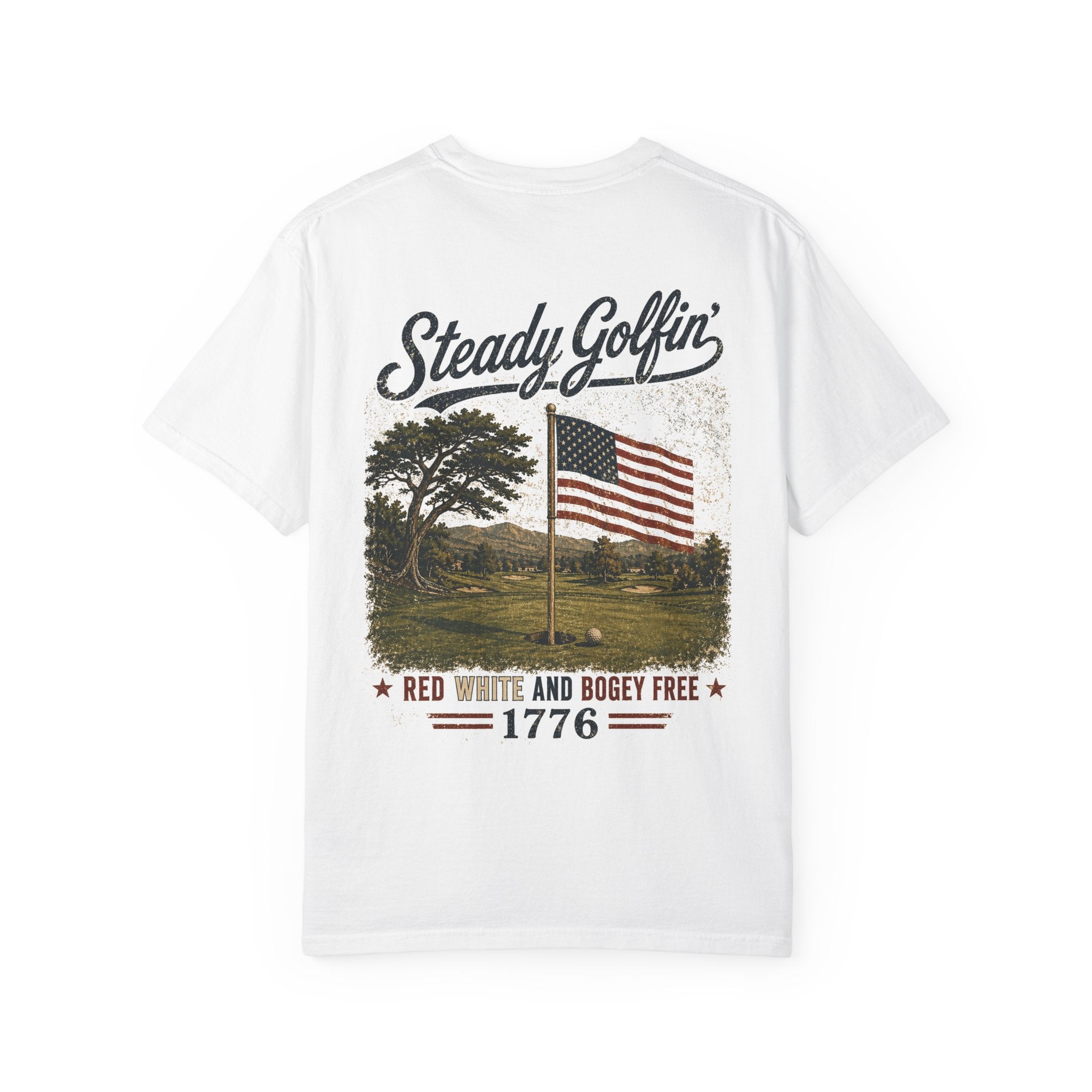 Red, White and Bogey Free