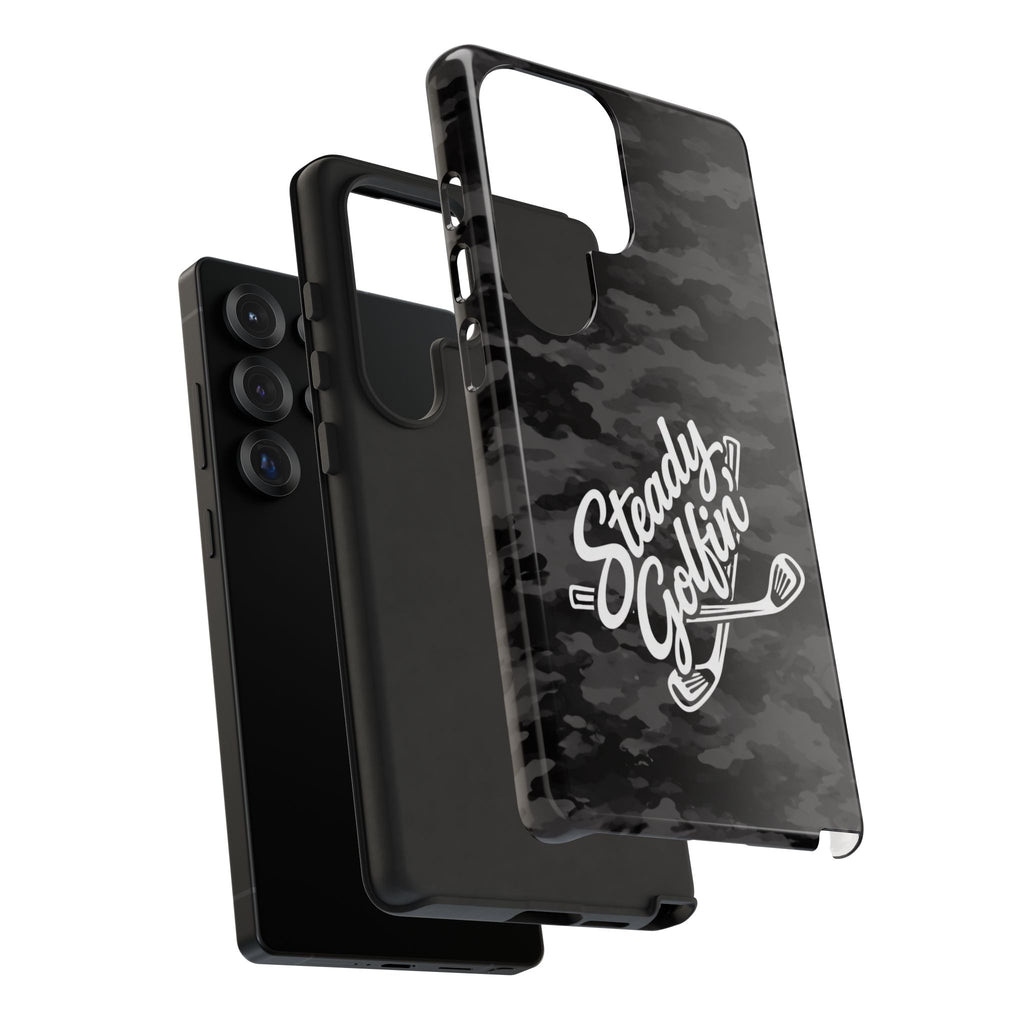 Steady Golfin' Camo Phone Case
