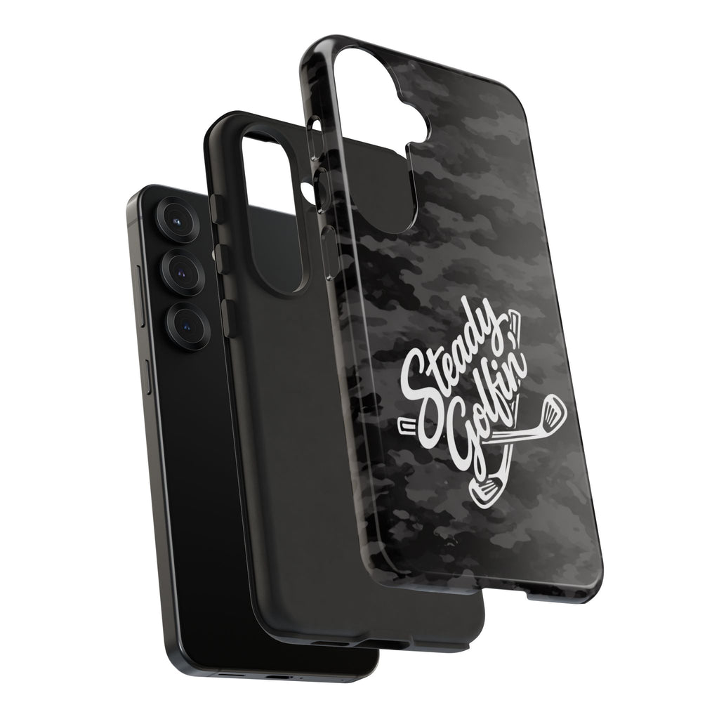 Steady Golfin' Camo Phone Case
