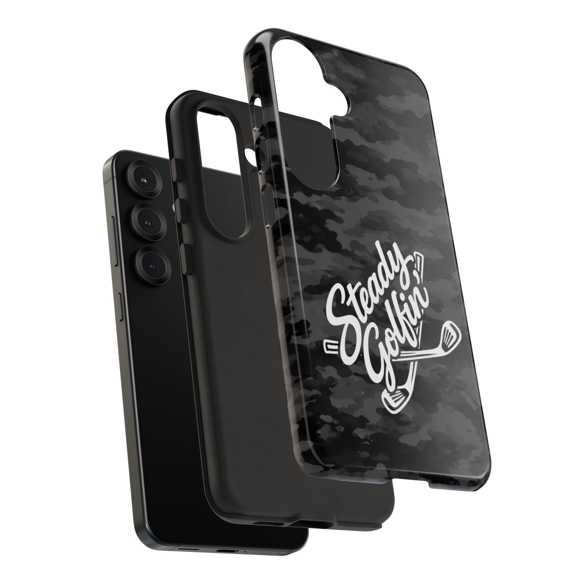 Steady Golfin' Camo Phone Case
