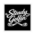 Steady Golfin' Stickers