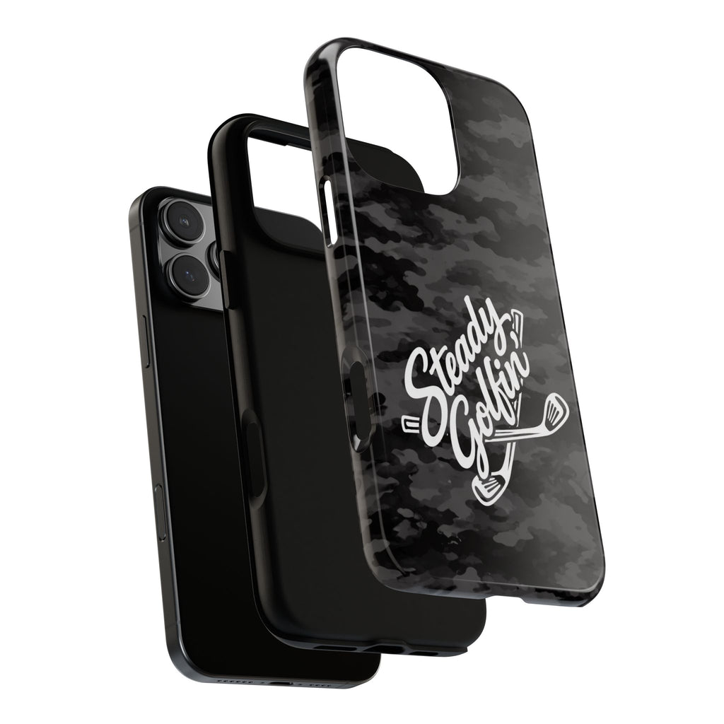 Steady Golfin' Camo Phone Case