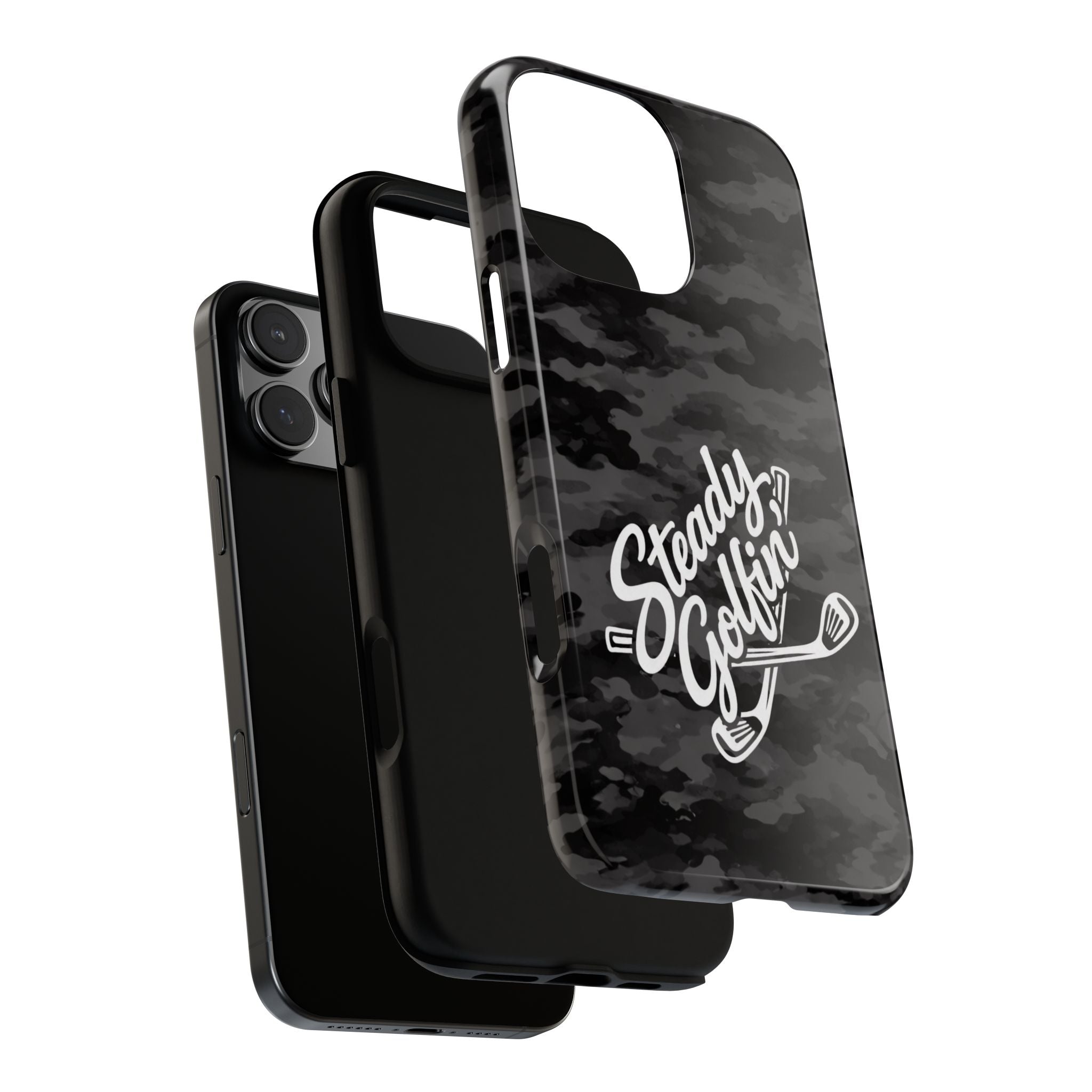 Steady Golfin' Camo Phone Case