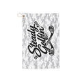 White Camo Golf Towel